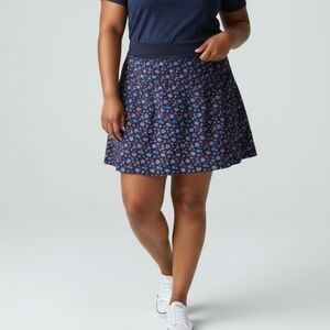 RLX Ralph Lauren Floral Athletic Mini Skirt With Shorts XL